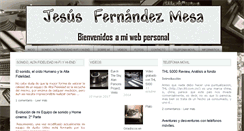 Desktop Screenshot of jesusfernandezmesa.com